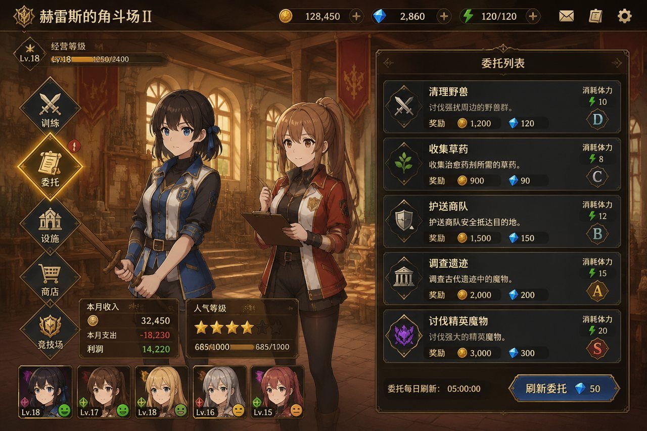 赫雷斯的角斗场Ⅱ 赛事挑战 场景图 2